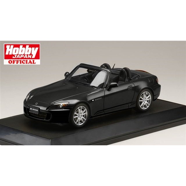 《送料無料》HobbyJAPAN 1/18 ホンダ S2000 (AP1-200)  ベルリナブラック 完成品ミニカー HJ1810BK