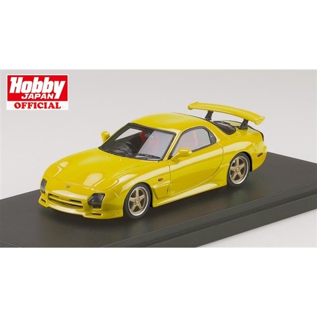 《送料無料》MARK43 (PM4367CY) 1/43 マツダ RX-7 (FD3S) マツダスピード Aスペック GTウイング サンバーストイエロー