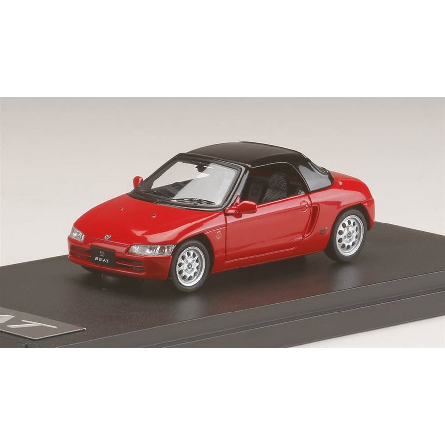 MARK43 1/43 ホンダ ビート (PP1) ハードトップ フェスティバルレッド 完成品ミニカー PM4389HR