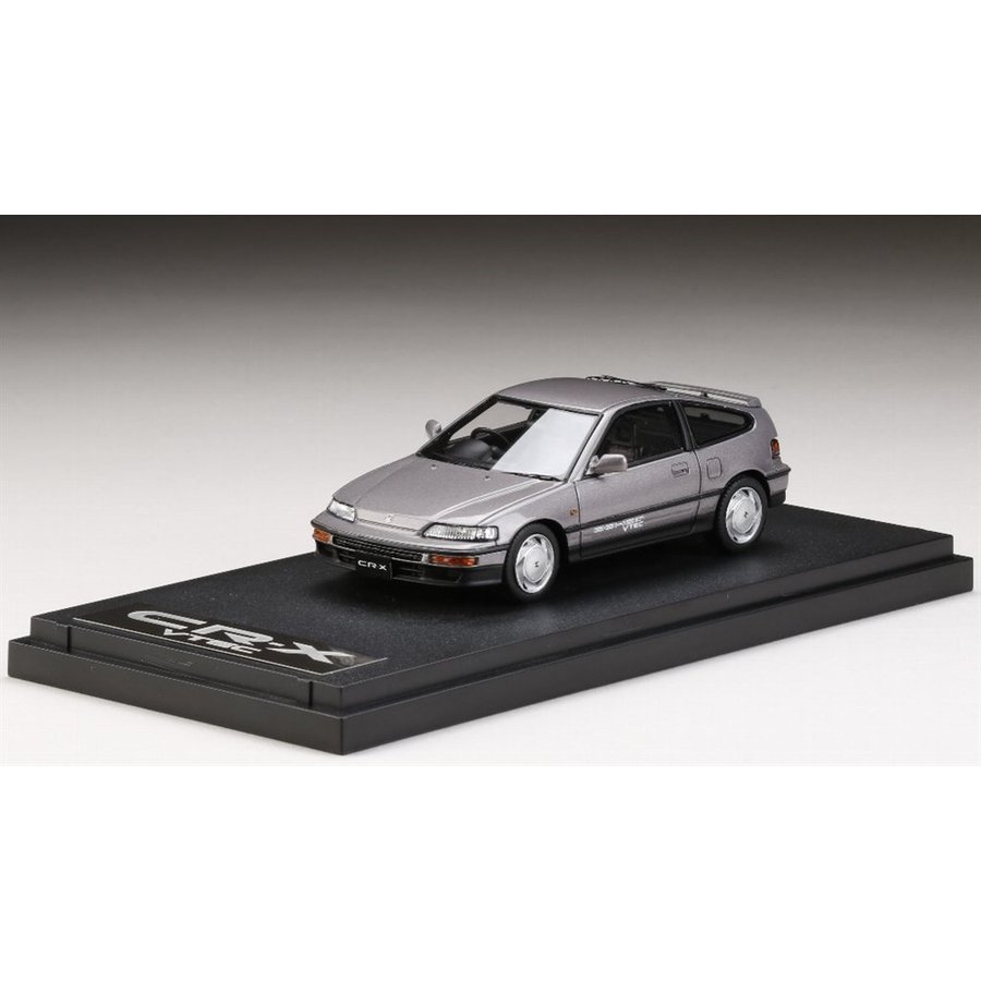 MARK43 1/43 ホンダ CR-X SiR (EF8) 1989 グレーメタリック 完成品ミニカー PM4392GM