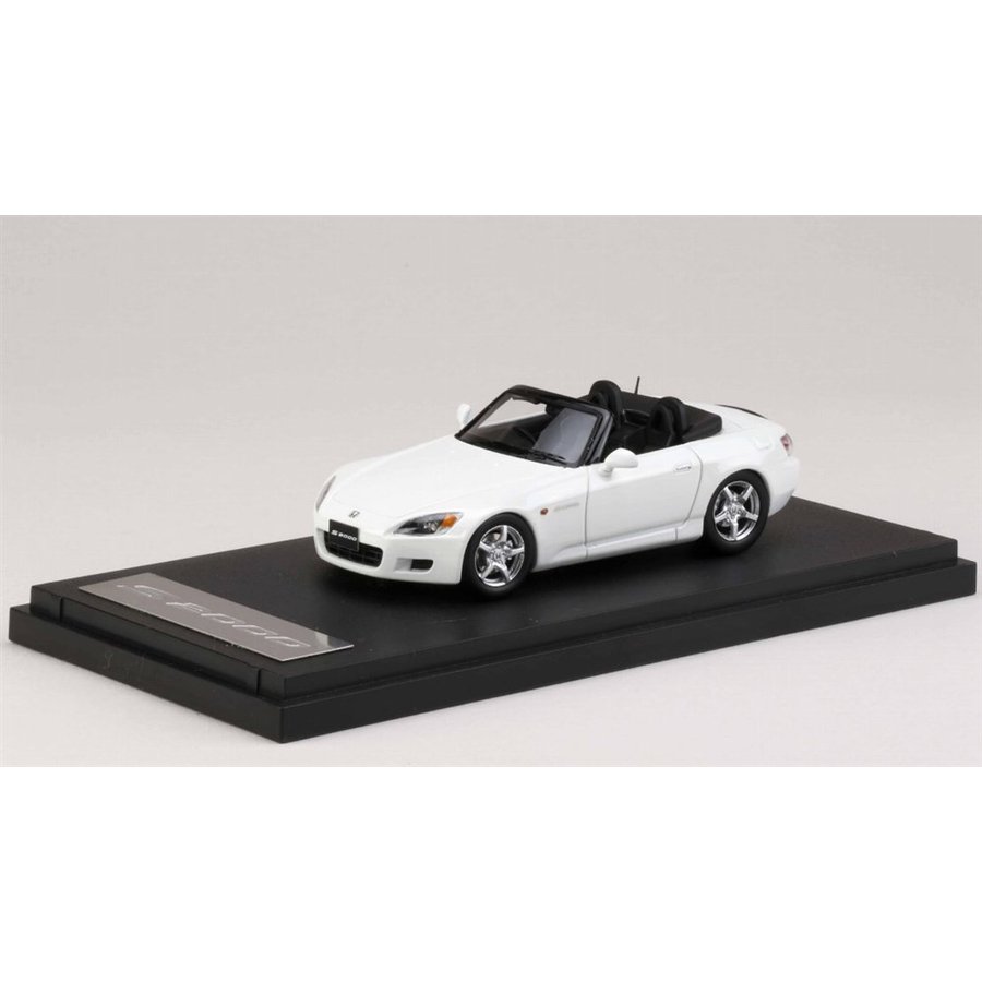 MARK43 1/43 ホンダS2000 (AP1) 1999 グランプリホワイト 完成品ミニカー PM4397W