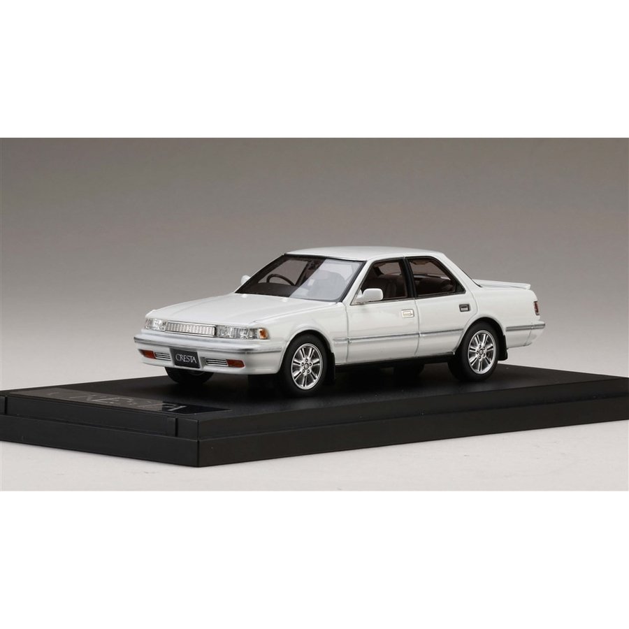 MARK43 1/43 トヨタ クレスタ 2.5 GT ツインターボ スーパーホワイトIV  完成品ミニカー PM4393W