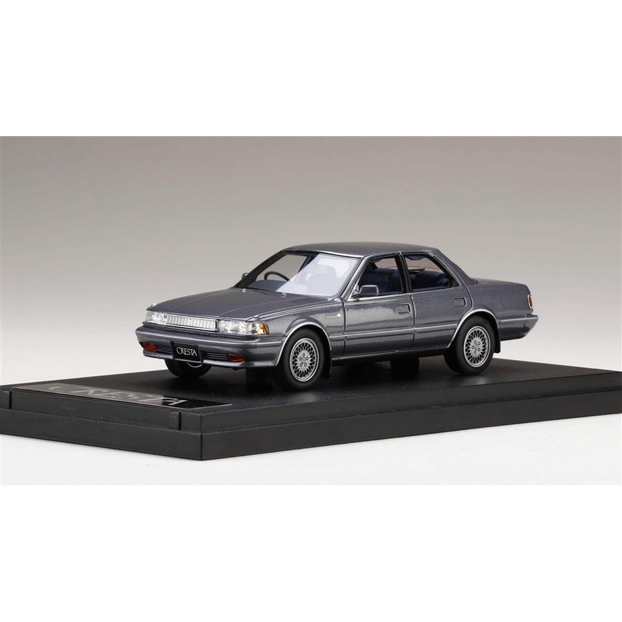 MARK43 1/43 トヨタ クレスタ 3.0 スーパー ルーセント G ブルーイッシュグレーメタリック 完成品ミニカー PM4393GGM