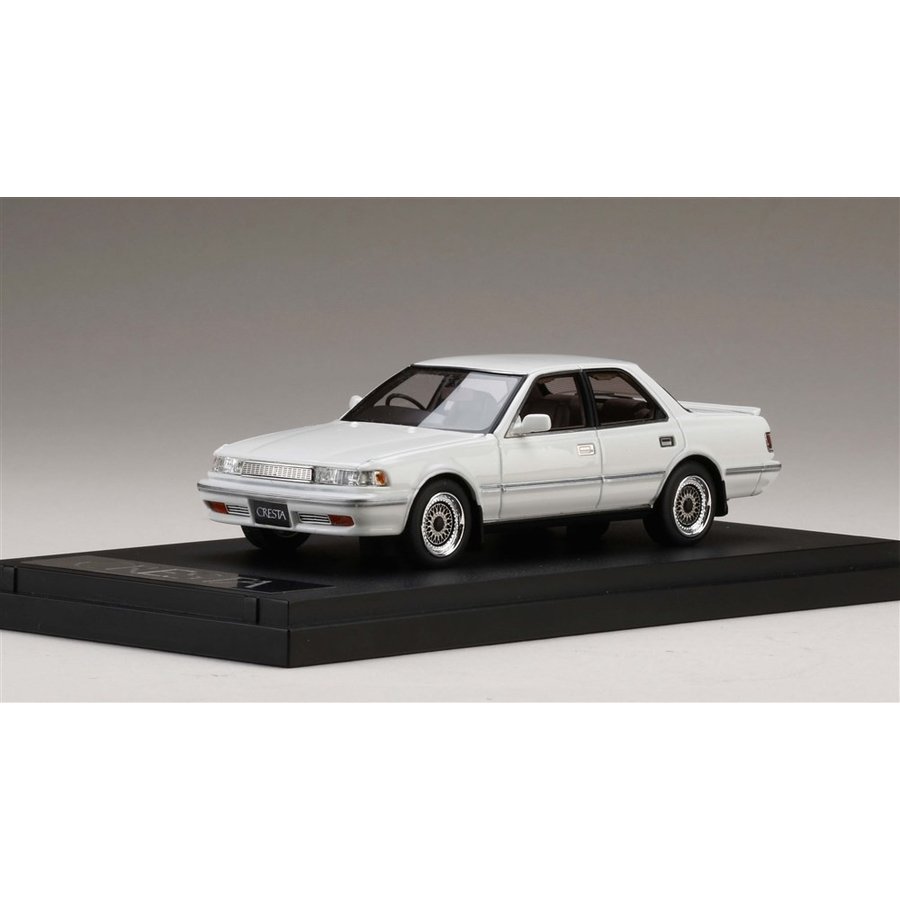 MARK43 1/43 トヨタ クレスタ 2.5 GT ツインターボカスタム スーパーホワイト 完成品ミニカー PM4393SW