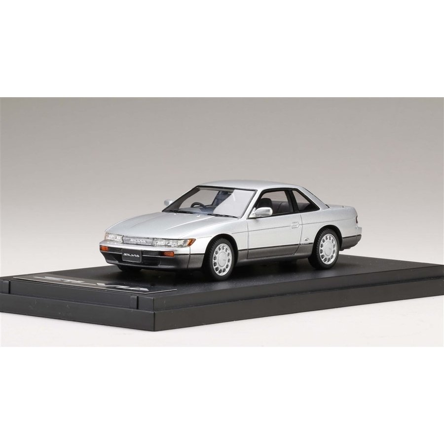 MARK43 1/43 ニッサンシルビアQ's (S13) ブルーイッシュシルバーツートン 完成品ミニカー PM4369BS