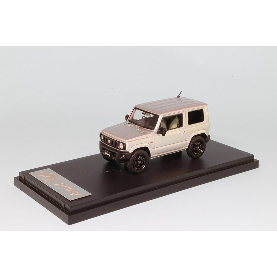 MARK43 1/43 スズキジムニー(JB64W) XL シルキーシルバーメタリック モノトーンカラー 完成品ミニカー PM43116LS