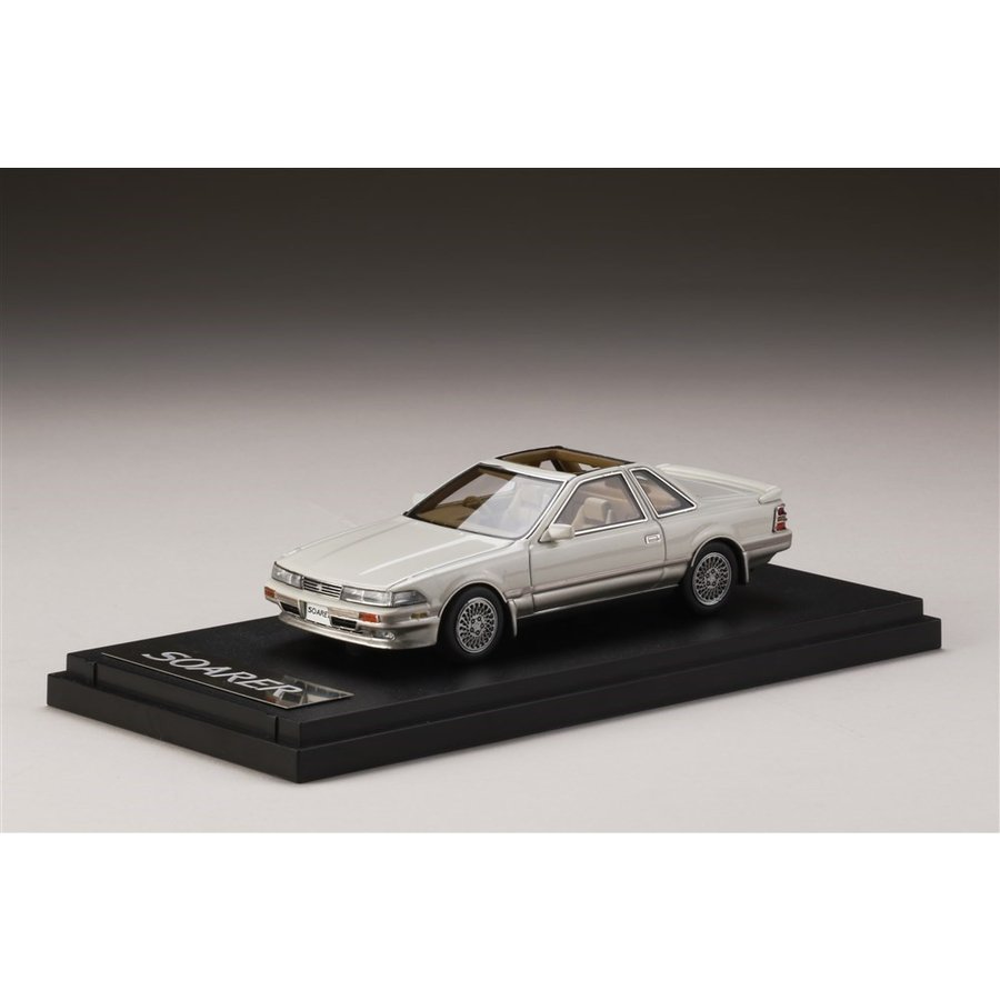 MARK43 1/43 トヨタ ソアラ 3.0GT エアロキャビン クリスタルホワイトトーニングII 完成品ミニカー PM43100WS