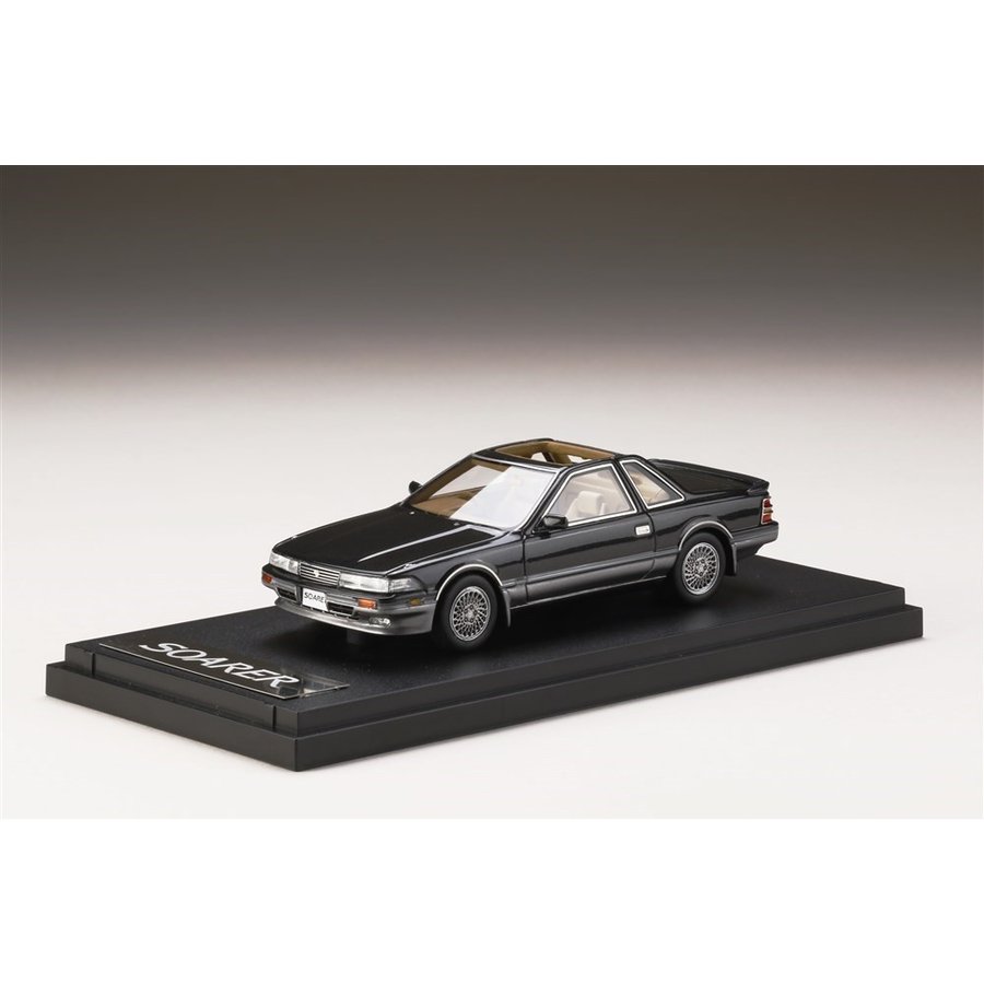 MARK43 1/43 トヨタ ソアラ 3.0GT エアロキャビン ダンディブラックトーニングII 完成品ミニカー PM43100BK