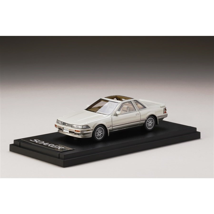 MARK43 1/43 トヨタ ソアラ 3.0GT エアロキャビン カスタムバージョン クリスタルホワイトトーニングII 完成品ミニカー PM43100CWS