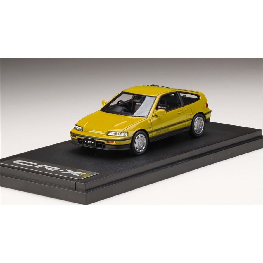 MARK43 1/43 ホンダ CR-X Si (EF7) イエロー 完成品ミニカー PM43115Y