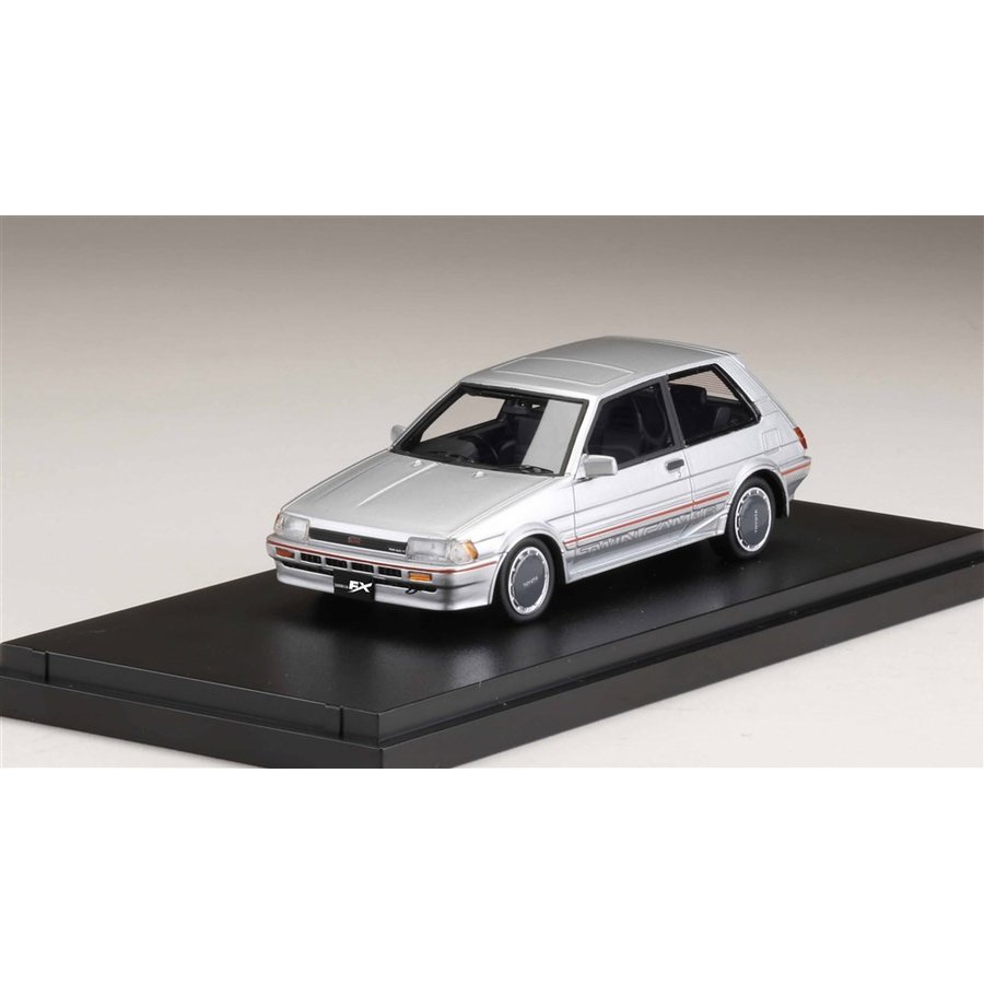 MARK43 1/43 トヨタ カローラ FX-GT AE82 シルバーメタリック 完成品ミニカー PM43108NS