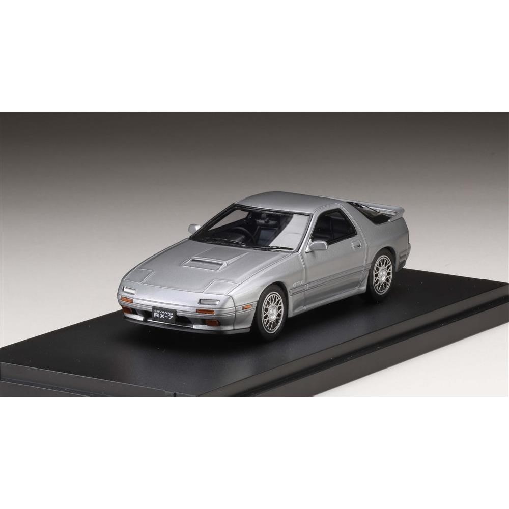 MARK43 1/43 マツダ RX-7 FC3S GT-X シャドーシルバーメタリック 完成品ミニカー PM43101S【倉庫取寄せ】