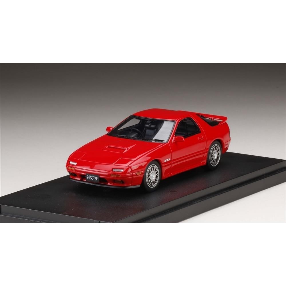 MARK43 1/43 マツダ RX-7 FC3S GT-X ブレイズレッド 完成品ミニカー PM43101R【倉庫取寄せ】