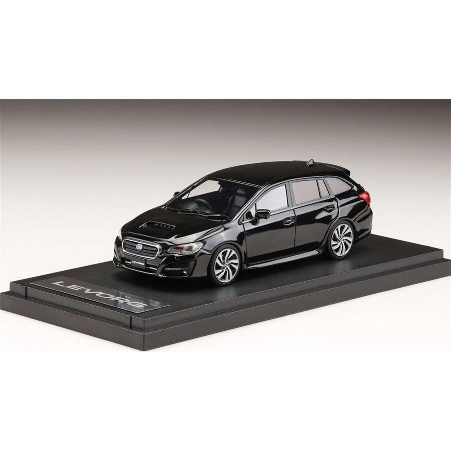 MARK43 1/43 スバル レヴォーグ 1.6GT-S 2017 クリスタルブラックシリカ 完成品ミニカー PM43106BK