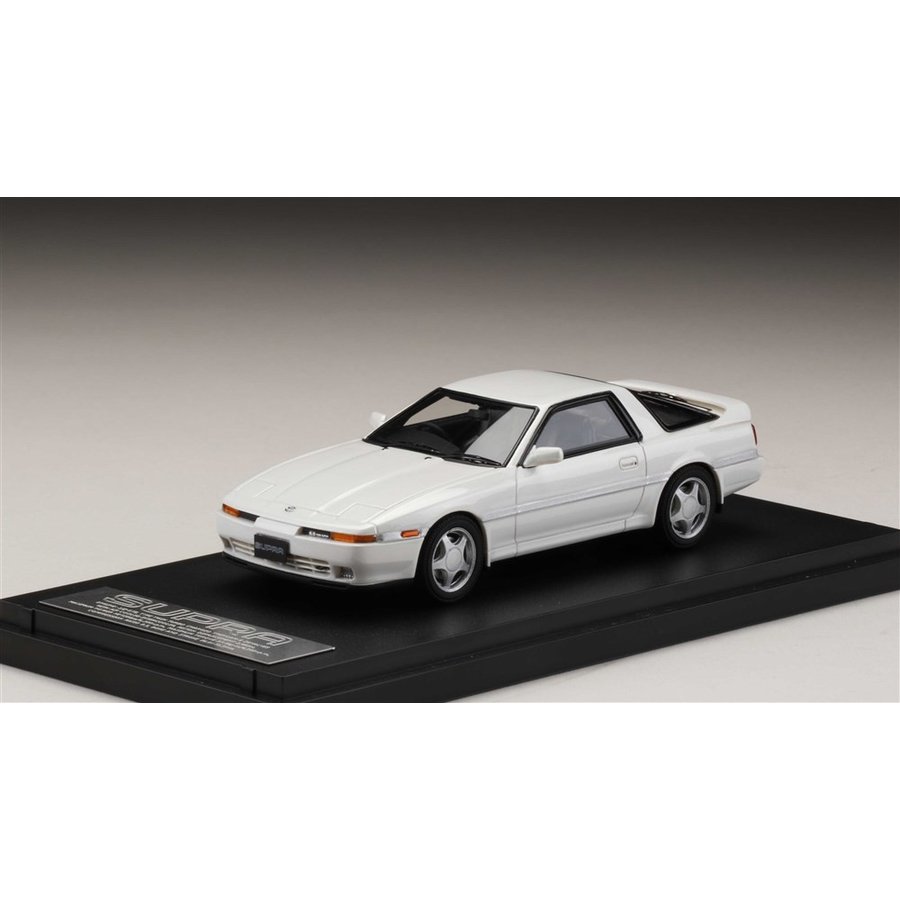 MARK43 1/43 トヨタ スープラ A70 2.5GT ツインターボ リミテッドスーパーホワイトパールマイカ 完成品ミニカー PM43111LW