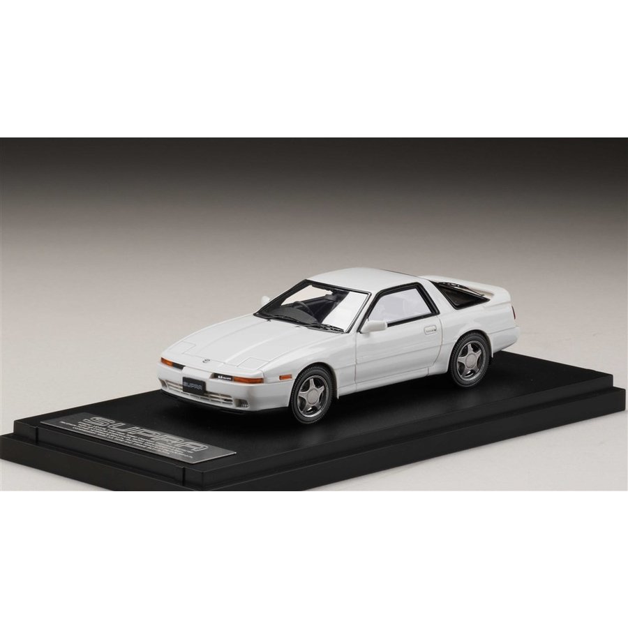 MARK43 1/43 トヨタ スープラ A70 2.5GT ツインターボ R スーパーホワイトIV 完成品ミニカー PM43111RW