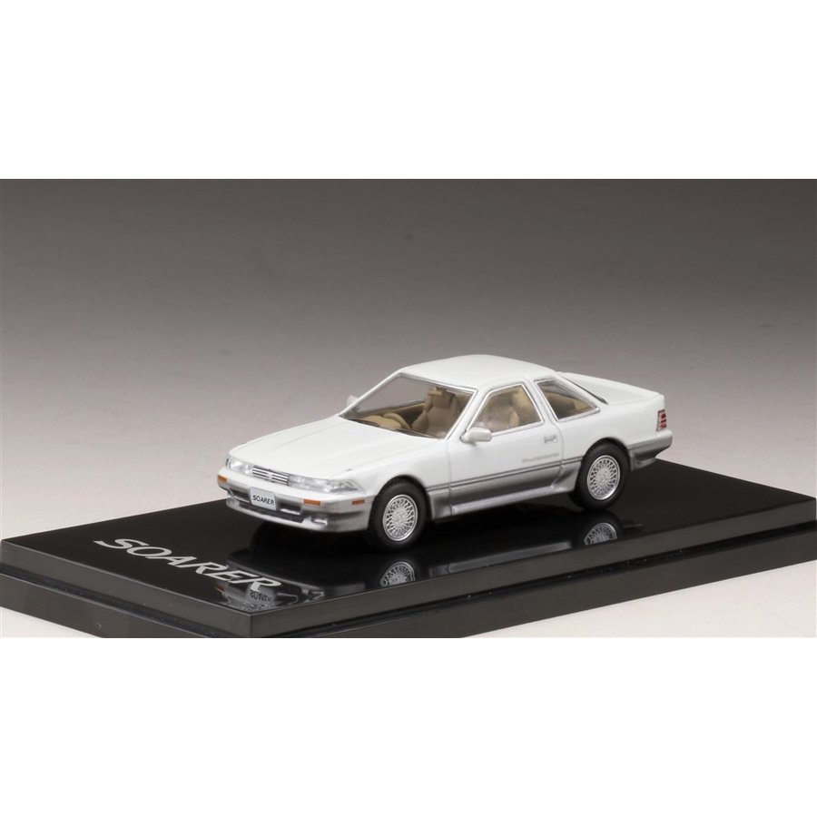 ホビージャパン 1/64 トヨタ ソアラ 2.0GT-ツインターボ L 1988 シルキーエレガントトーニング 完成品ミニカー HJ641001BSE