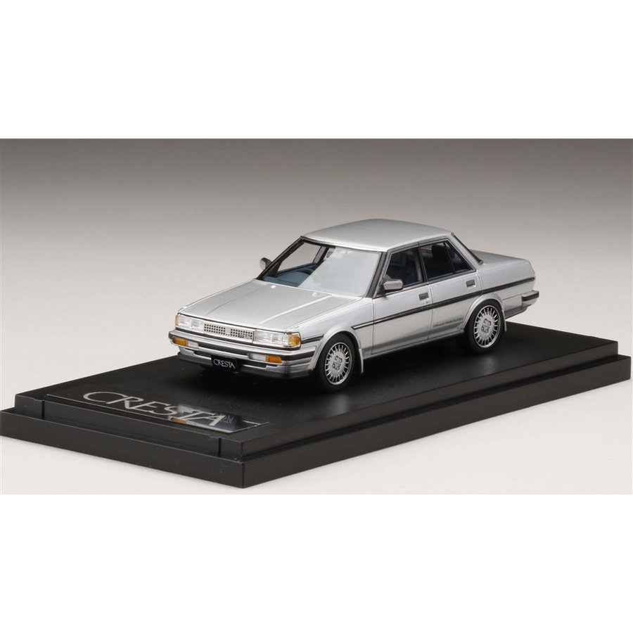 MARK43 1/43 トヨタ クレスタ GT ツインターボ GX71 スーパーシルバーIIメタリック 完成品ミニカー PM43109S