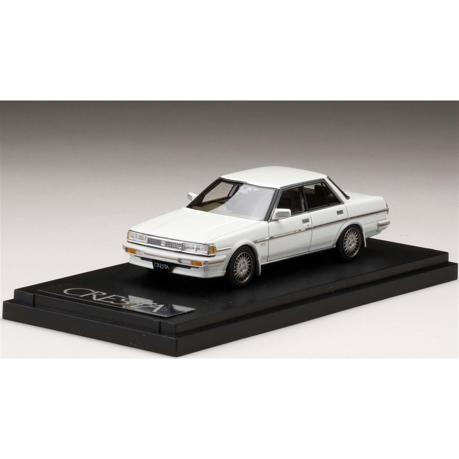MARK43 1/43 トヨタ クレスタ スーパールーセント ツインカム 24 エクシード GX71 スーパーホワイトII 完成品ミニカー PM43109LEW