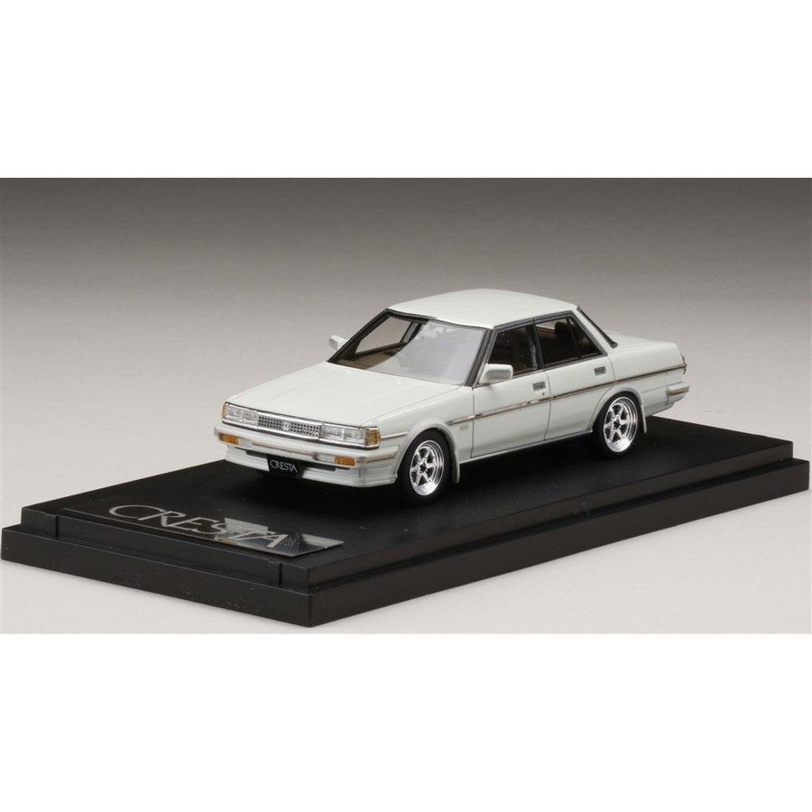 MARK43 1/43 トヨタ クレスタ スーパールーセント ツインカム 24 Exceed GX71 カスタムバージョン スーパーホワイトII 完成品ミニカー PM43109SLW