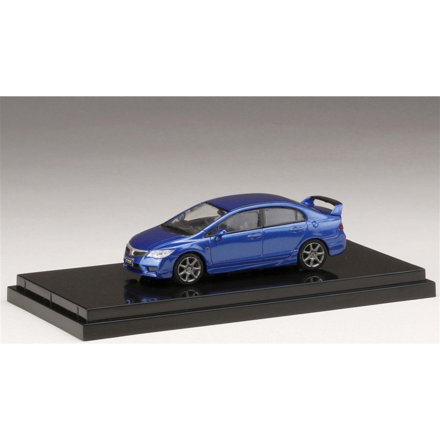 ホビージャパン 1/64 ホンダ シビック タイプ R FD2 ビビットブルーパール 完成品ミニカー HJ641003ABL