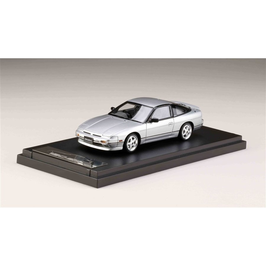 MARK43 1/43 ニッサン 180SX タイプII カスタムバージョン ブルーイッシュシルバーメタリック 完成品ミニカー PM43104CS