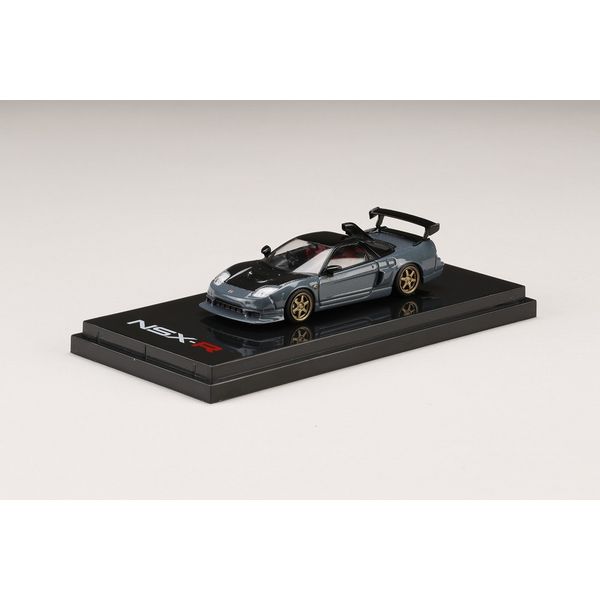 ホビージャパン 1/64 ホンダ NSX-R GT NA2 GT-ウィング カスタムバージョン グレーパール 完成品ミニカー HJ641015DG