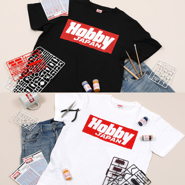 Hobby JAPAN ロゴ Tシャツ オフィシャルグッズ HJG0001/HJG0002
