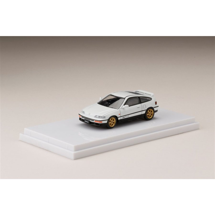 ホビージャパン 1/64 ホンダ CR-X SiR EF8 Customized Ver. ホワイト 完成品ミニカー HJ641005RW