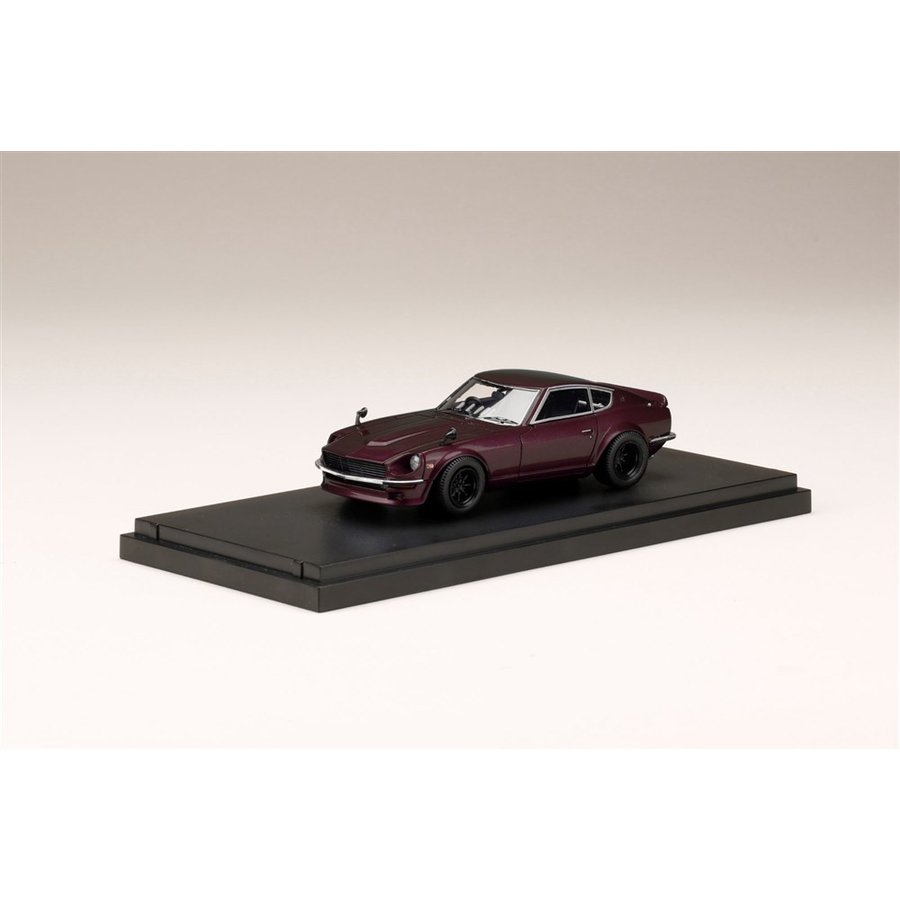 MARK43 1/43 ニッサンフェアレディ Z S30 カスタムバージョン メタリックマルーン 完成品ミニカー PM43132M