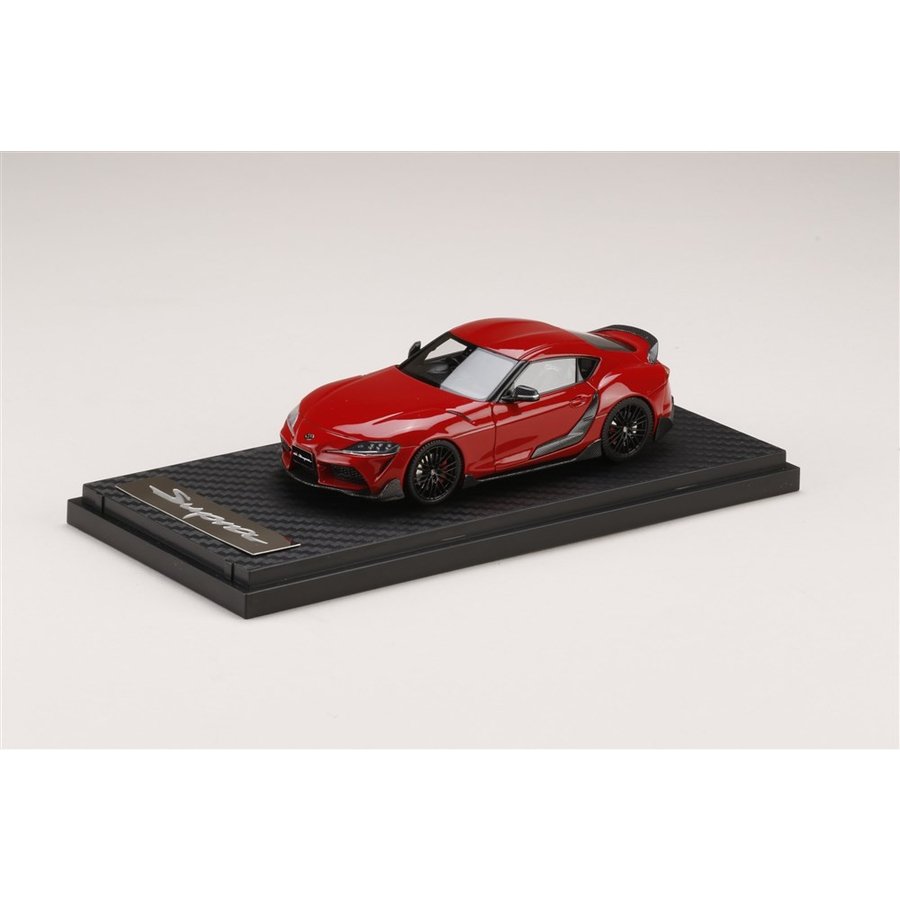 MARK43 1/43 トヨタ GR スープラ A90 GR PARTS 装着車 プロミネンスレッド 完成品ミニカー PM43125TR