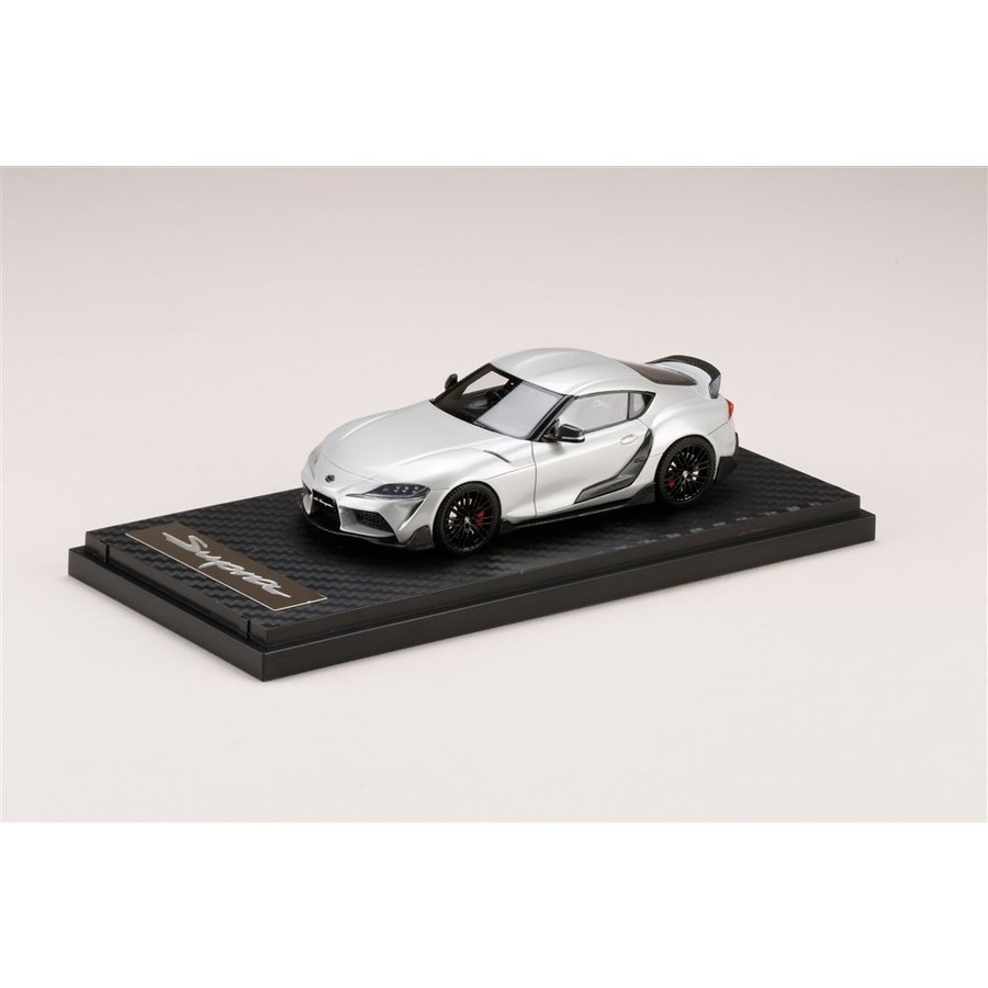 MARK43 1/43 トヨタ GR スープラ A90 GR PARTS 装着車 ホワイトメタリック 完成品ミニカー PM43125TW