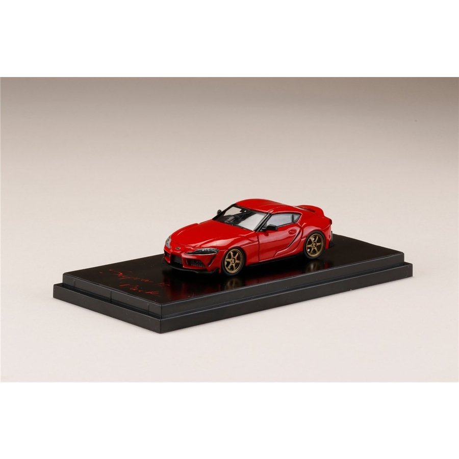 ホビージャパン 1/64 トヨタ GR スープラ A90 RZ カスタムバージョン プロミネンスレッド 完成品ミニカー HJ641014CR
