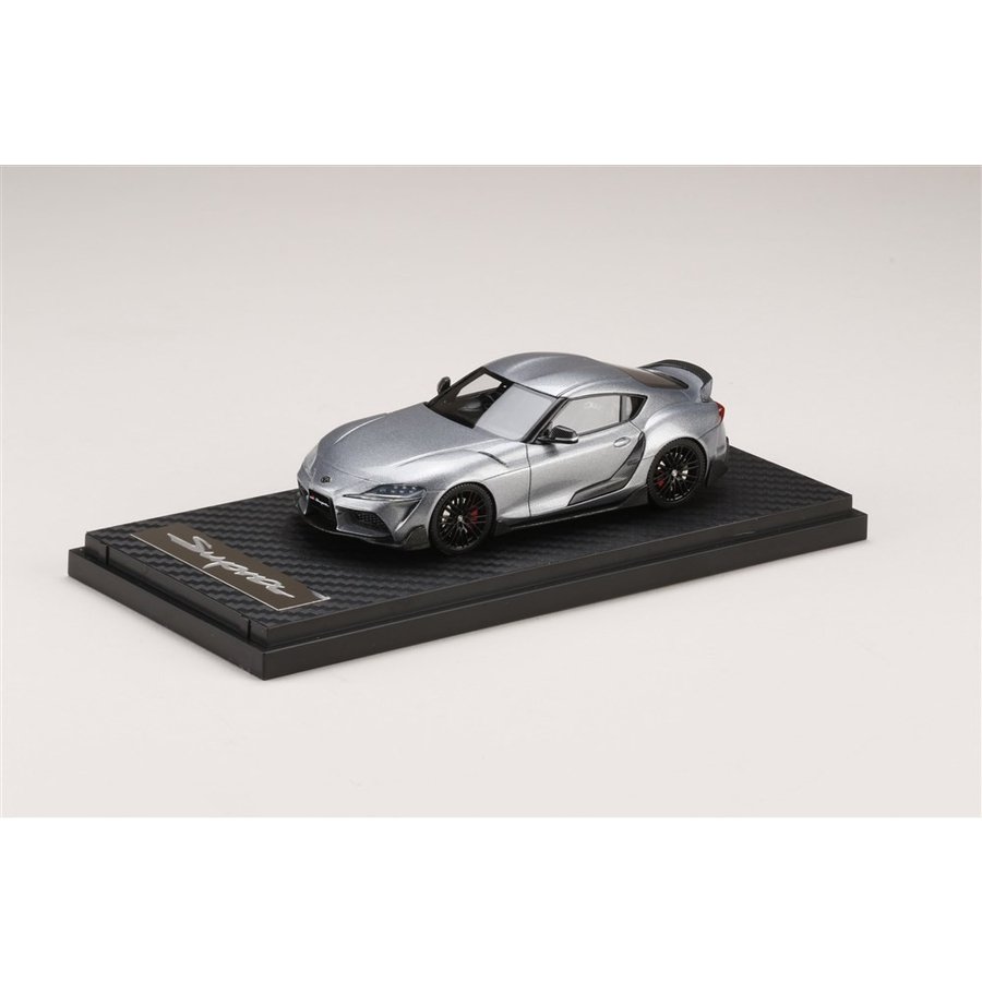 MARK43 1/43 トヨタ GR スープラ A90 GR PARTS 装着車 シルバーメタリック 完成品ミニカー PM43125TS