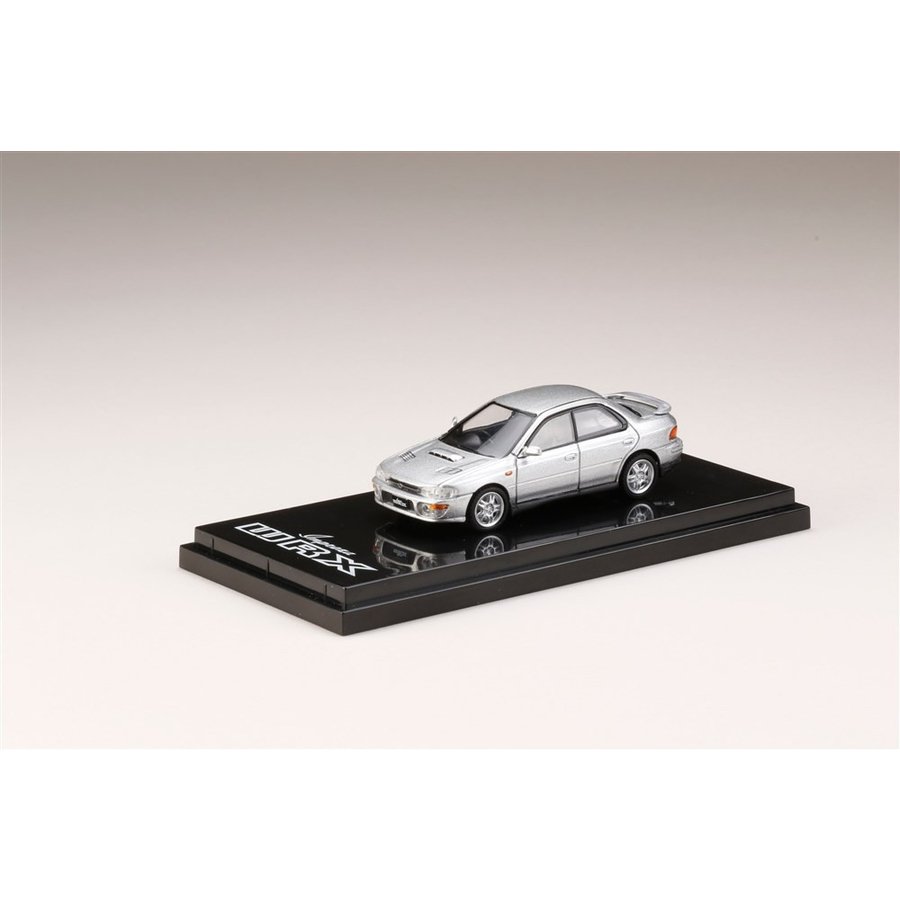 ホビージャパン 1/64 スバル インプレッサ WRX GC8 ライトシルバーメタリック 完成品ミニカー HJ641013S