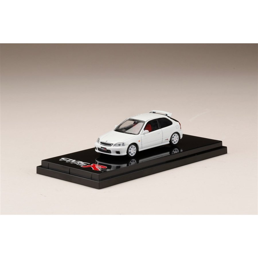 ホビージャパン 1/64 ホンダ シビック TYPE R EK9 チャンピオンシップホワイト 完成品ミニカー HJ641016W