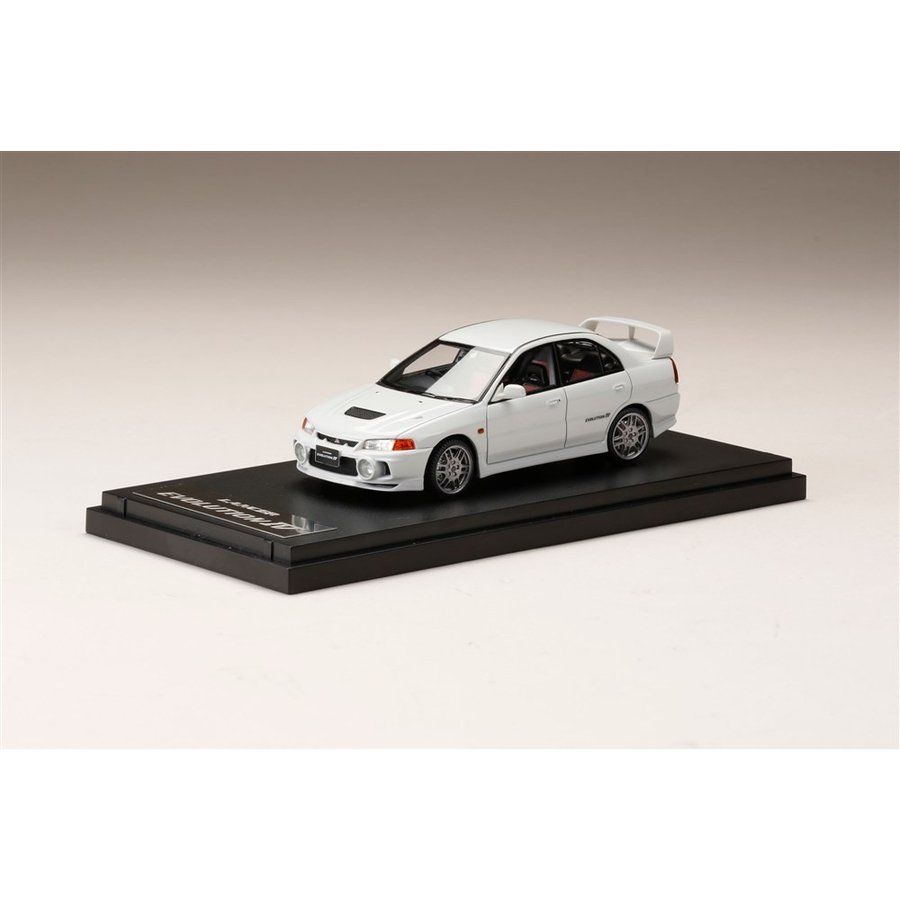 MARK43 1/43 ミツビシ ランサーGSR エボリューション IV CN9A スコーティアホワイト 完成品ミニカー PM43130W