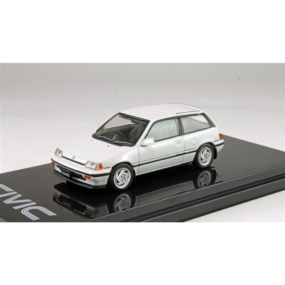 ホビージャパン 1/64 ホンダ シビック Si AT スペシャルエディション 1986 完成品ミニカー HJ641029SW
