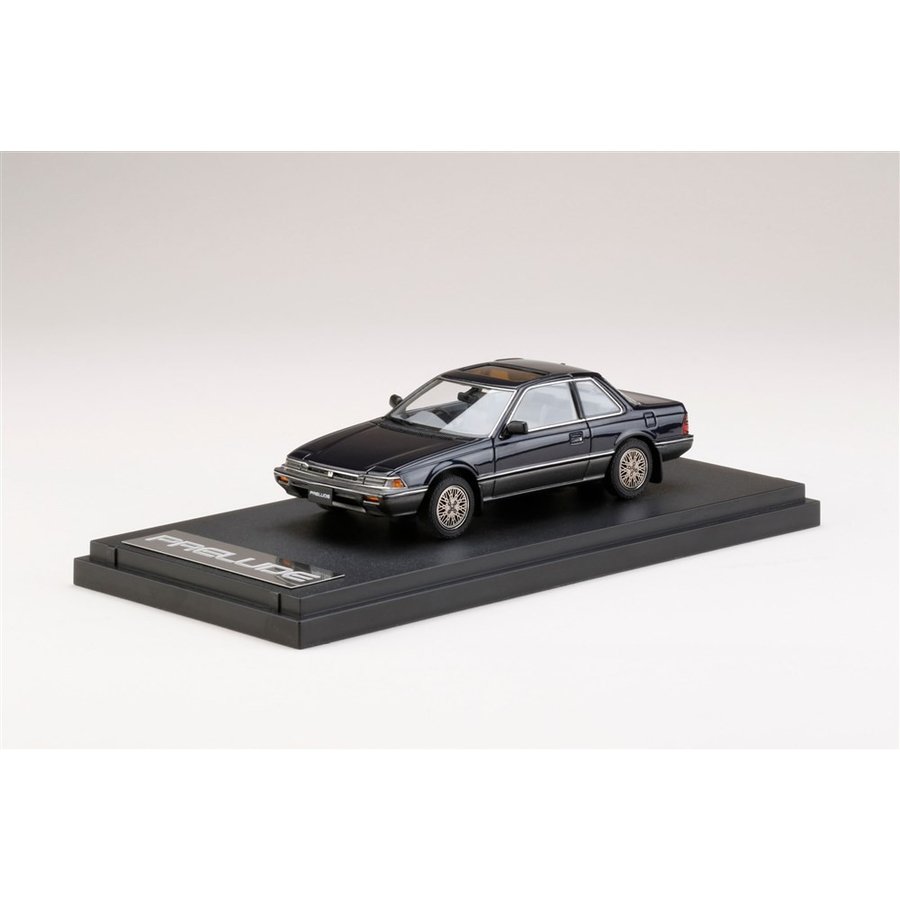 MARK43 1/43 ホンダ プレリュード XX AB1 前期型 純正オプションホイール装着車 カスタムVer. ミッドナイトブルー 完成品ミニカー PM43124CBL