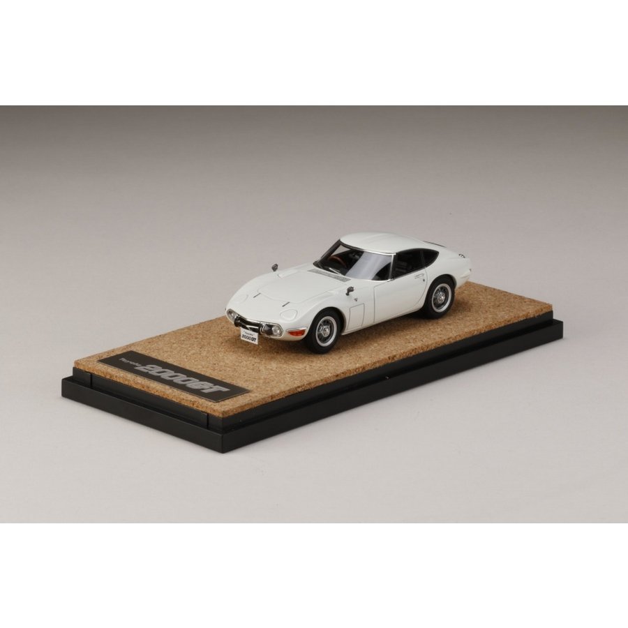 MARK43 1/43 トヨタ 2000GT MF10 後期型 ホワイト 完成品ミニカー PM4363BW