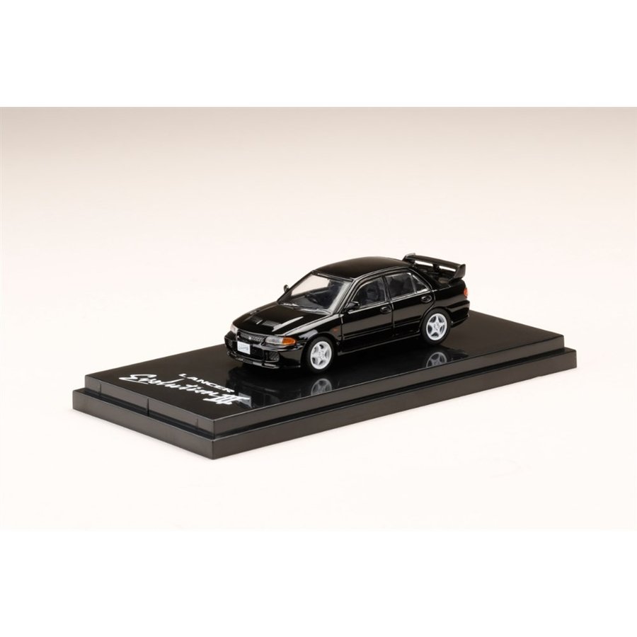 ホビージャパン 1/64 ミツビシ ランサー GSR エボリューション III CE9A ピレネーブラック 完成品ミニカー HJ641010BK