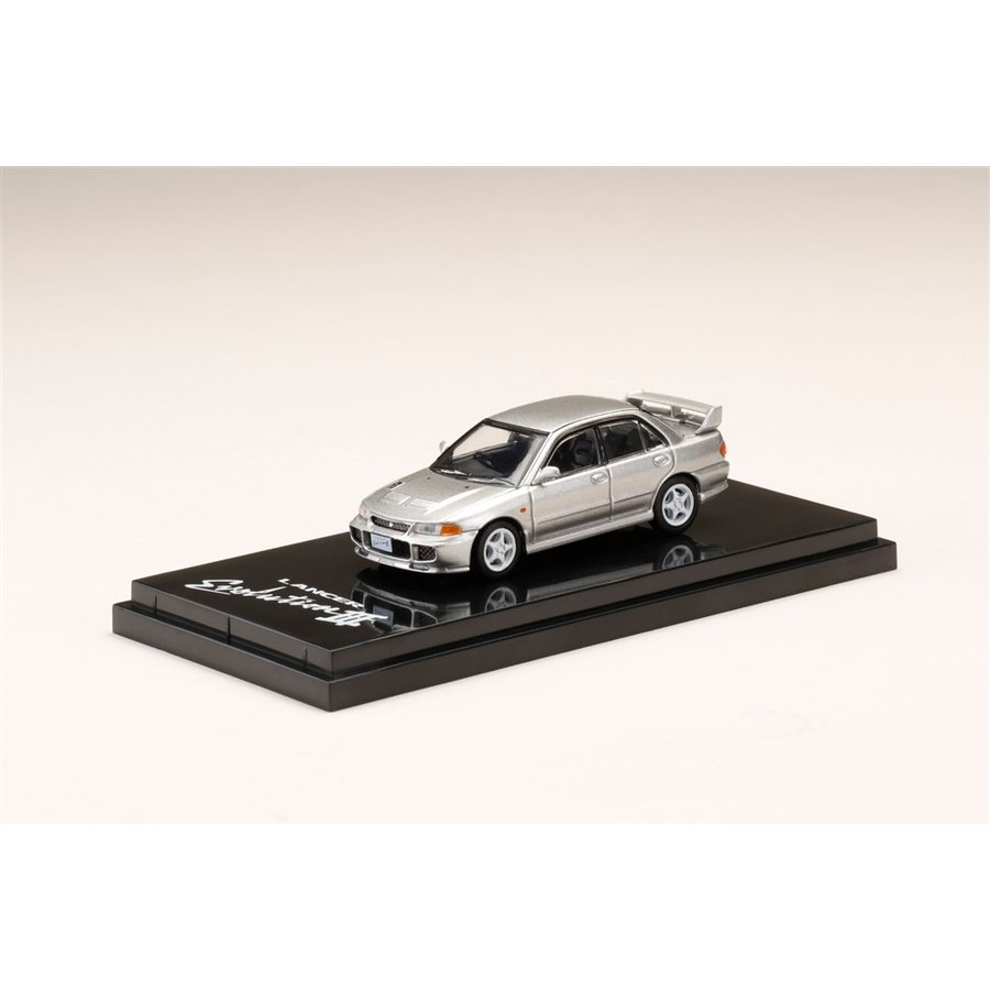 ホビージャパン 1/64 ミツビシ ランサー GSR エボリューション III CE9A クイーンズシルバー 完成品ミニカー HJ641010S