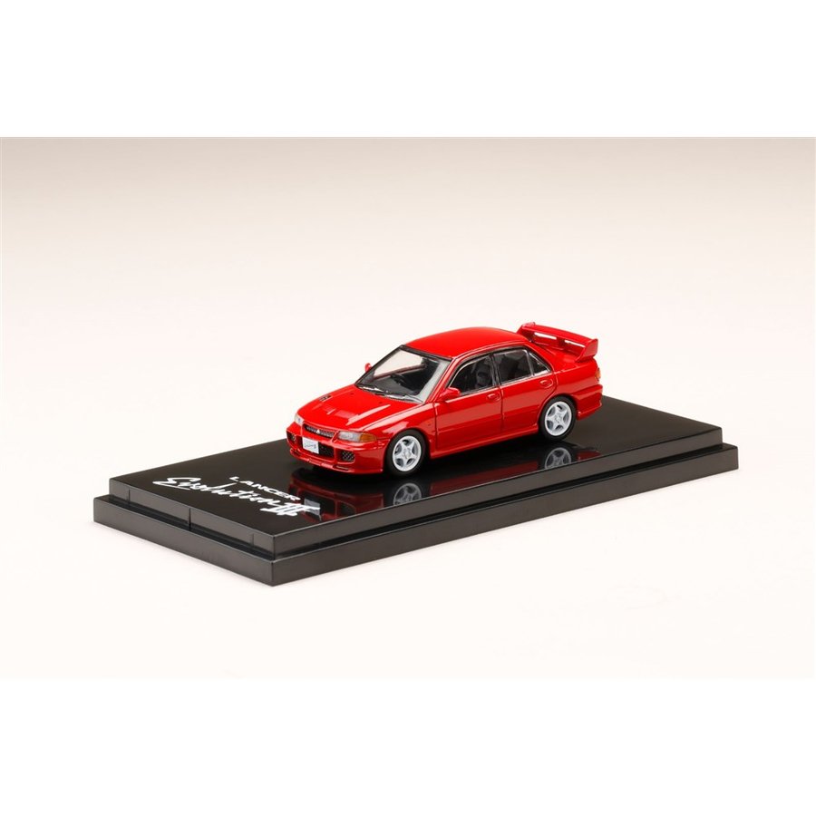ホビージャパン 1/64 ミツビシ ランサー GSR エボリューション III CE9A モナコレッド 完成品ミニカー HJ641010R