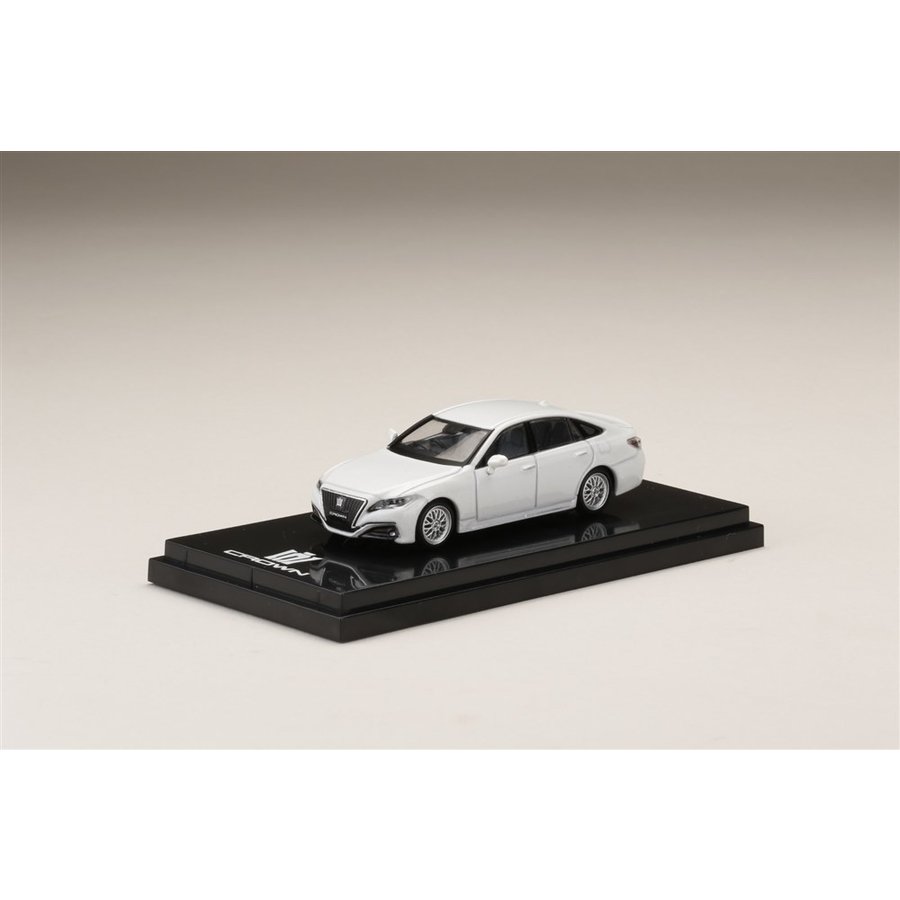 ホビージャパン 1/64 トヨタ クラウン 2.0L RS アドバンス カスタムVer. ホワイトパールクリスタルシャイン 完成品ミニカー HJ641009CW