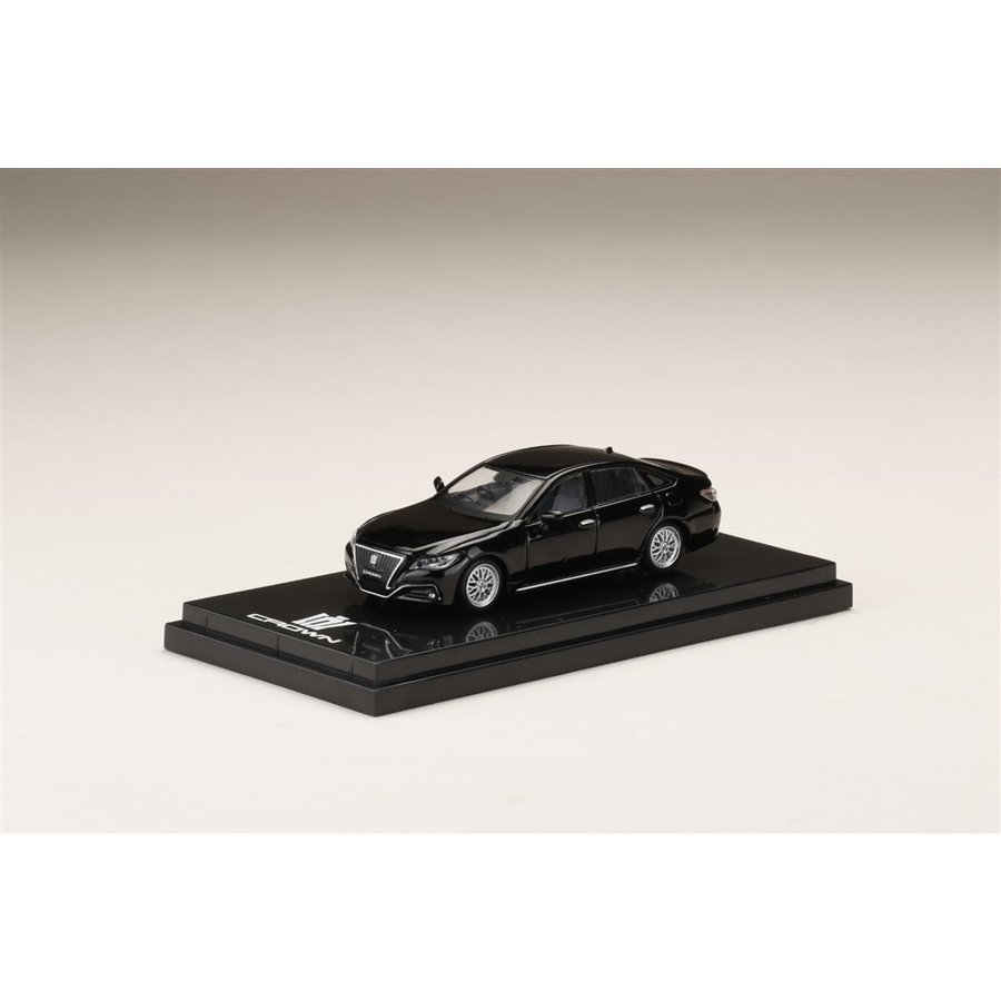 ホビージャパン 1/64 トヨタ クラウン 2.0L RS アドバンス カスタムVer. ブラック 完成品ミニカー HJ641009CBK