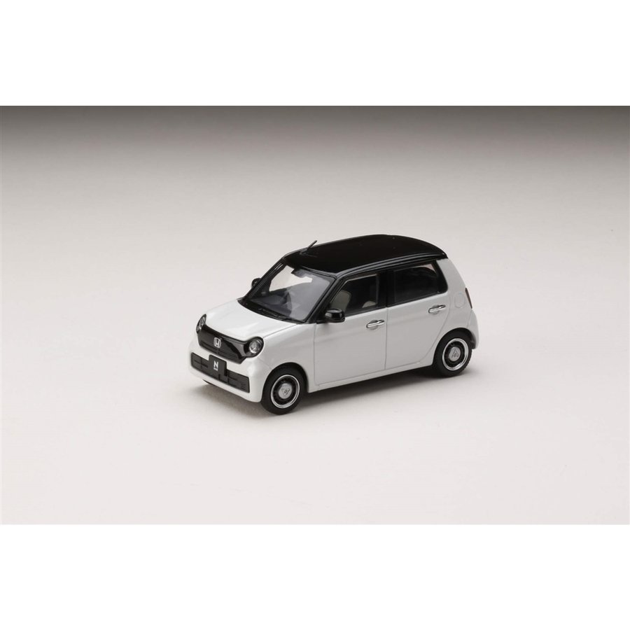 ホビージャパン 1/43 ホンダ N-ONE 2020 ホワイト/ブラック 完成品ミニカー HJ431001WB