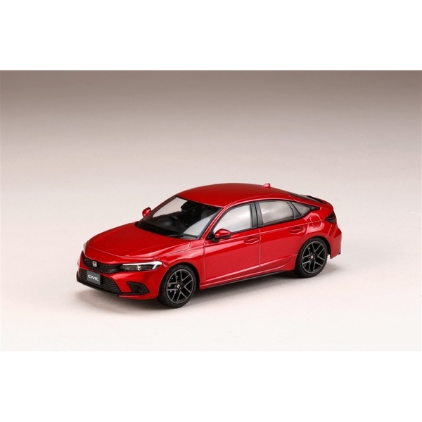 ホビージャパン 1/43 ホンダ シビック 2021 プレミアムクリスタルレッド・メタリック 完成品ミニカー HJ431003RM