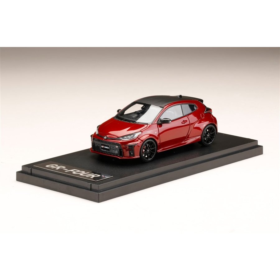 MARK43 1/43 トヨタ GRヤリス 1st Edition RZ""High-performance"" エモーショナルレッドII 完成品ミニカー PM43145R
