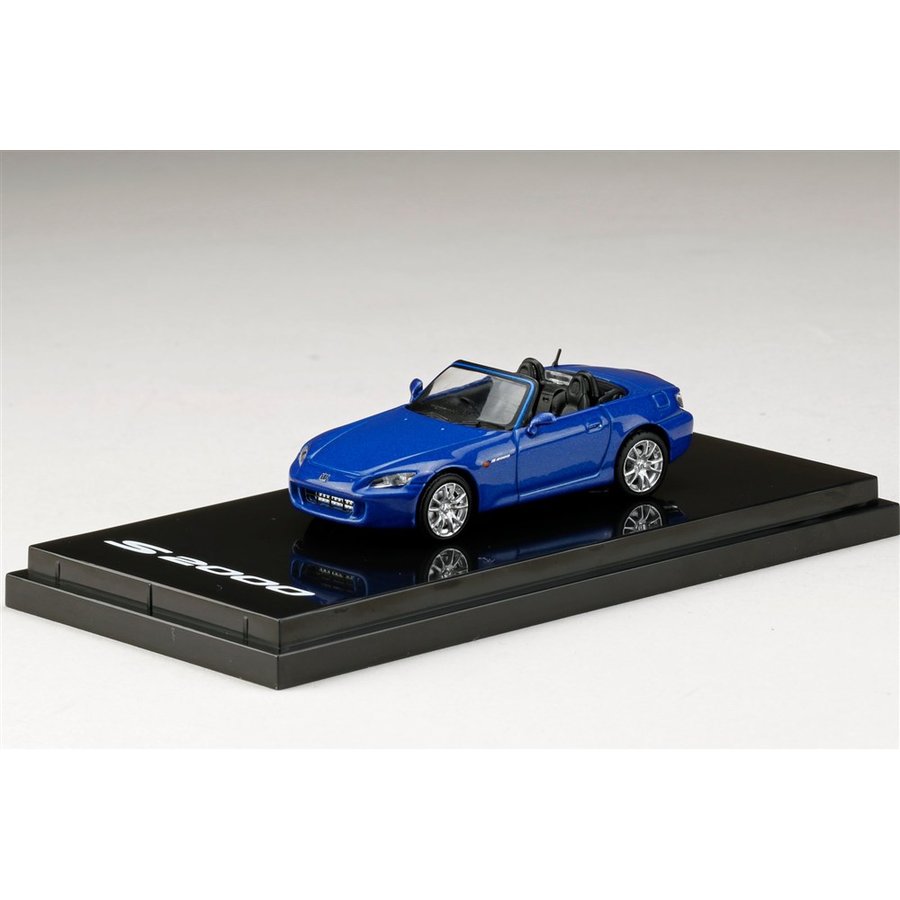 ホビージャパン 1/64 ホンダ S2000 AP1 Type 200 バミューダブルーパール 完成品ミニカー HJ641020BL