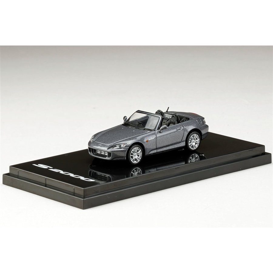 ホビージャパン 1/64 ホンダ S2000 AP1 Type 200 ムーンロックメタリック 完成品ミニカー HJ641020S